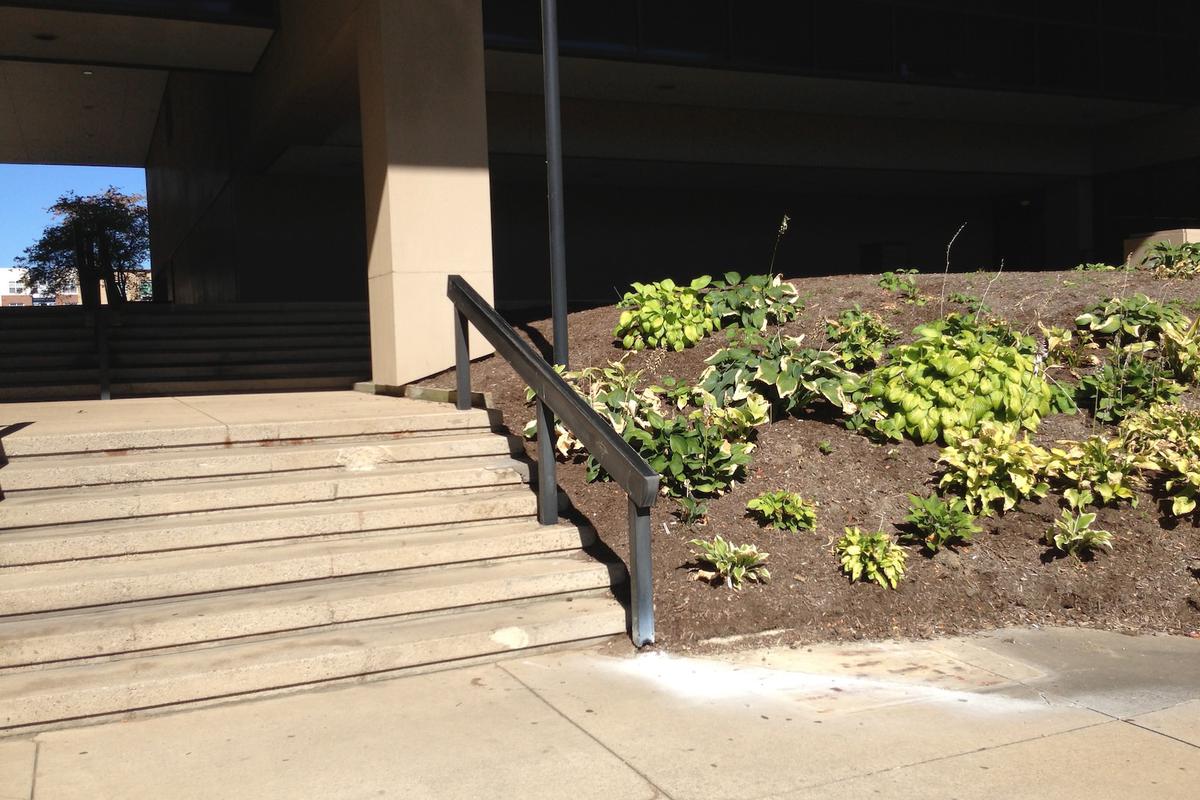 Image for skate spot Cleveland State 7 Stair Rails