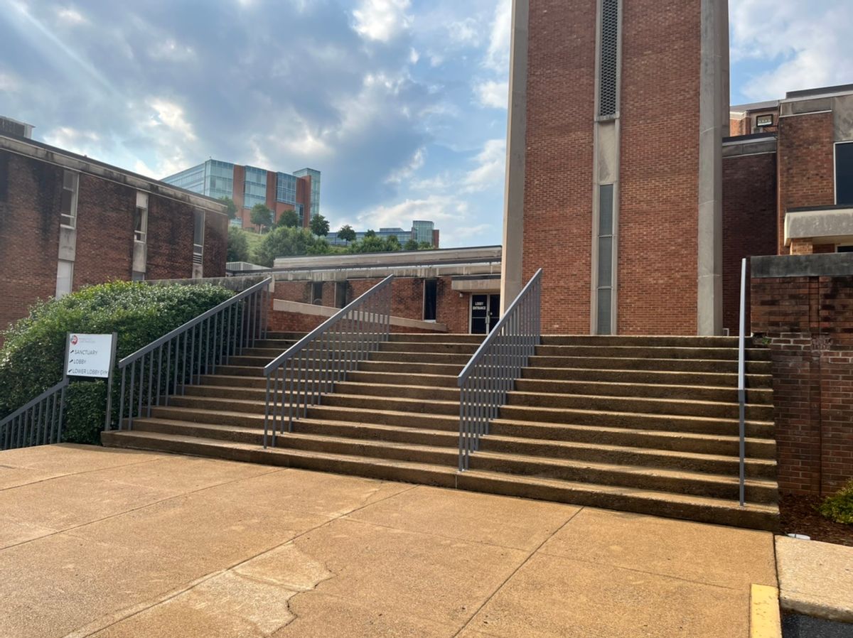 Image for skate spot First Baptist Church - 11 Stair Rail