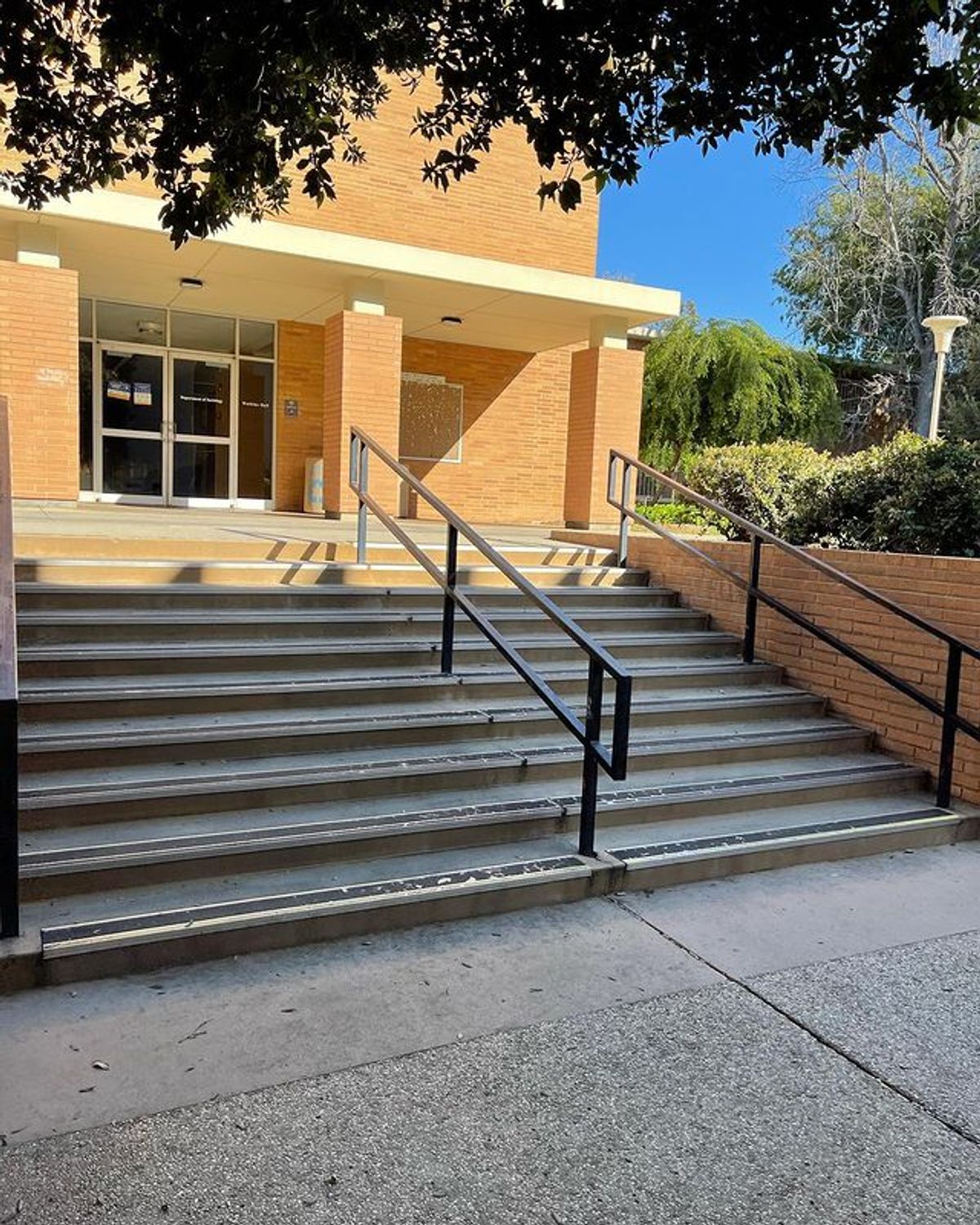 Image for skate spot UC Riverside 10 Stair Rail