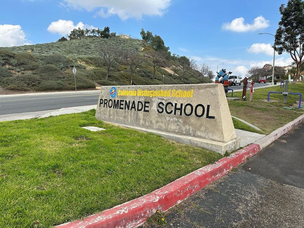 Image for skate spot Promenade Elementary School - Bump To Ledge