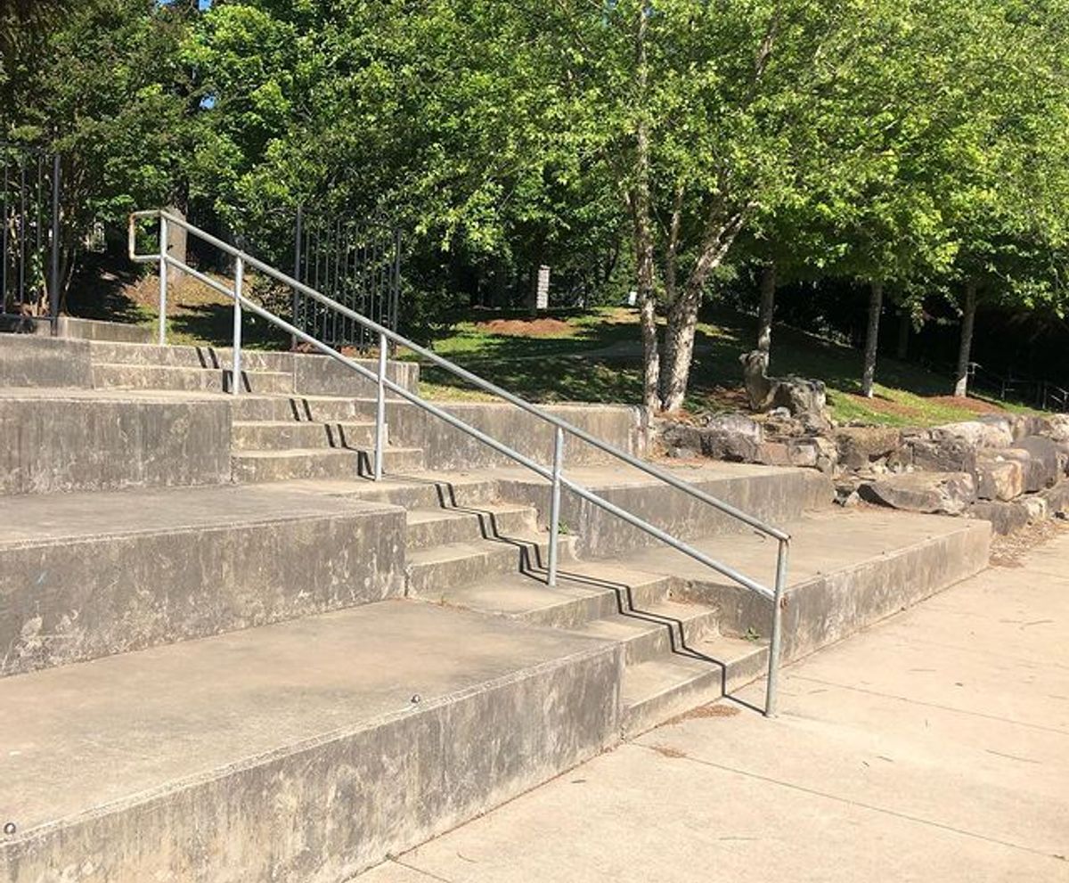 Image for skate spot Tanyard Park 11 Stair Rail