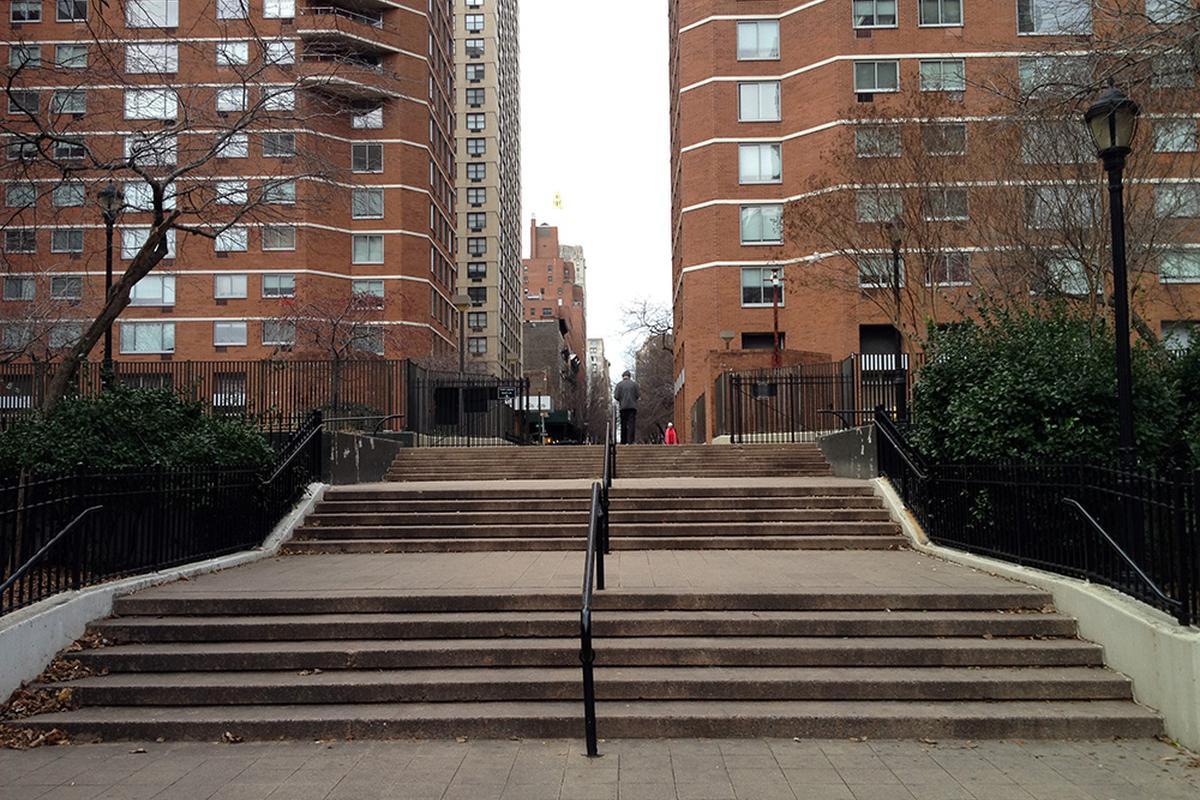 Image for skate spot Bellevue South Park 5 Stairs