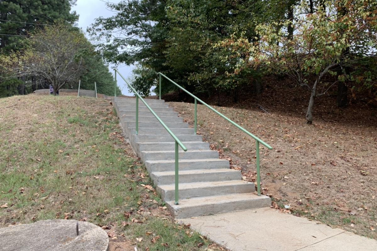 Image for skate spot Life University 14 Stair Rail