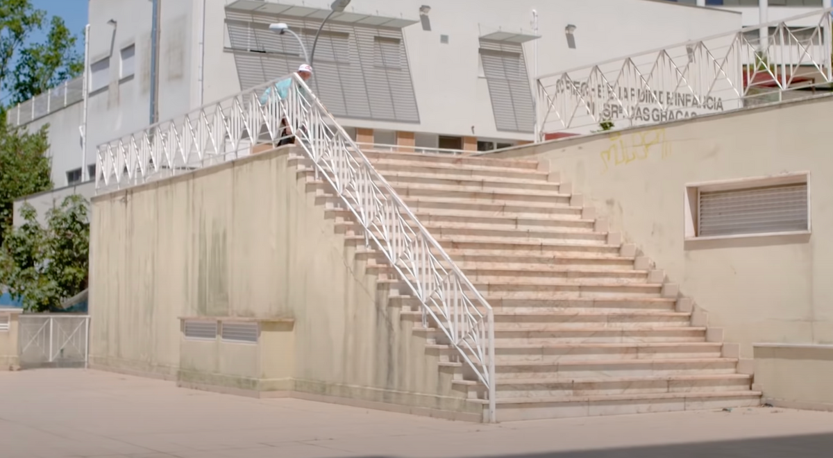 Image for skate spot Bombeiros - 18 Stair Rail