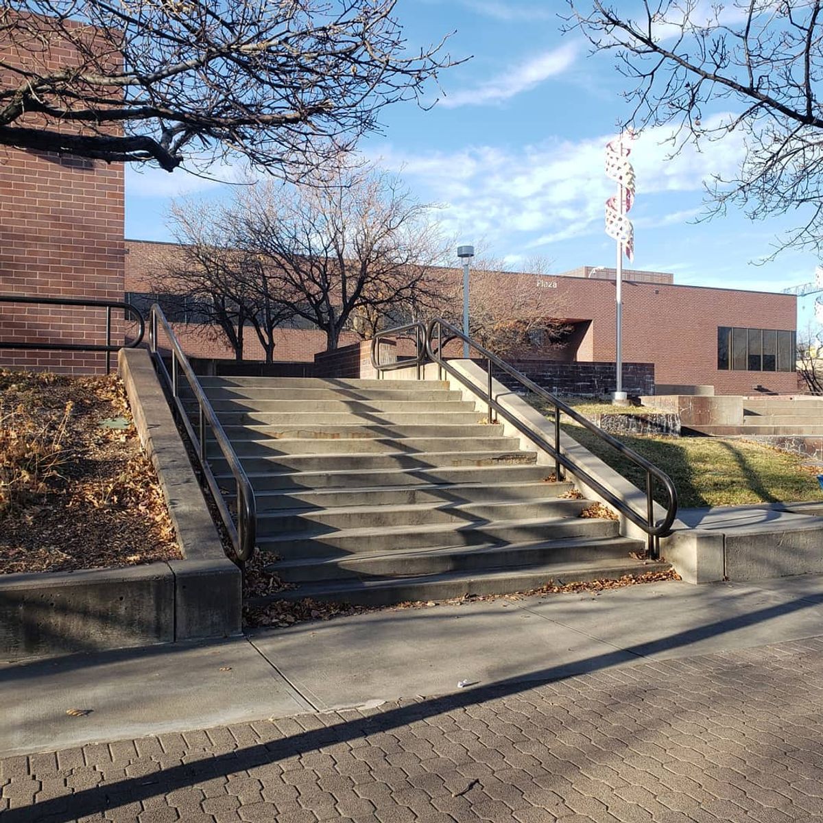 Image for skate spot Metropolitan State University 13 Stair Rails
