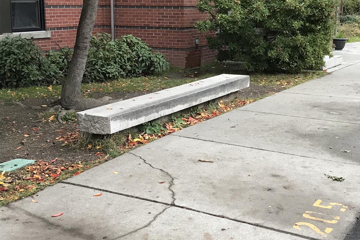 Image for skate spot John Hay Elementary Stone Ledge