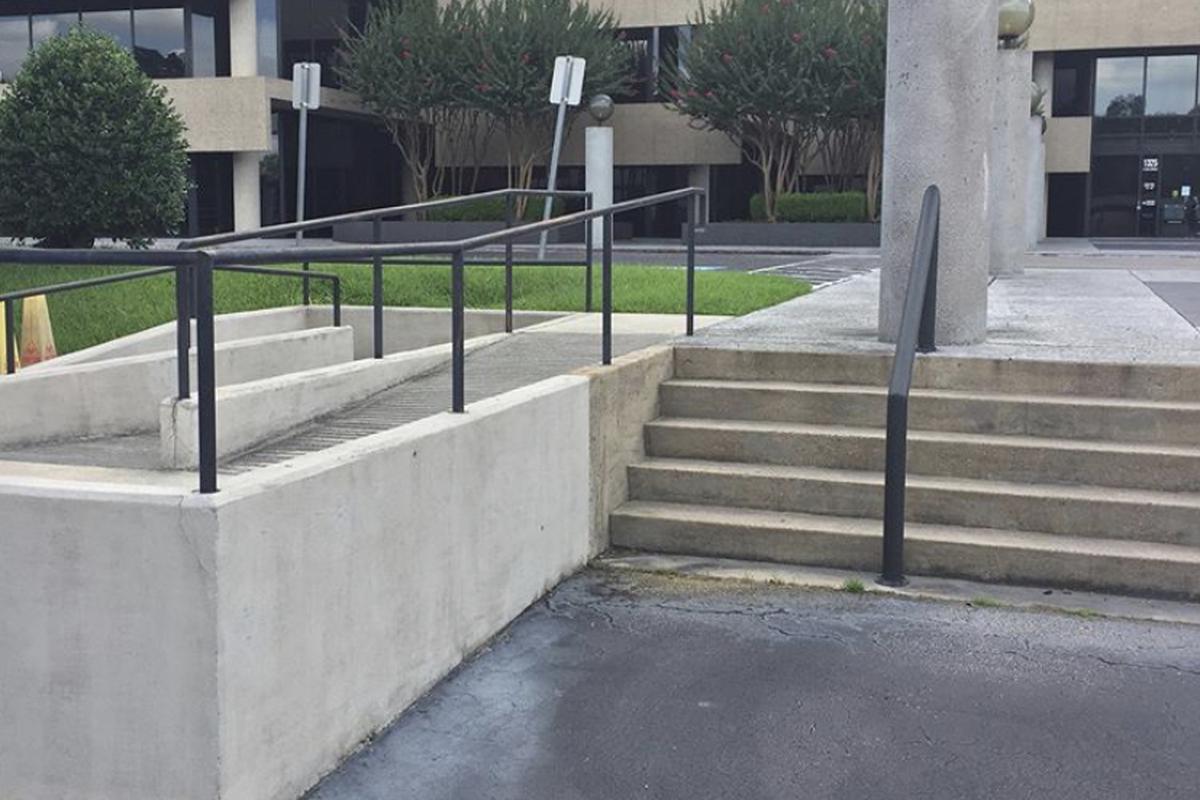 Image for skate spot 5 Stair Out Rail