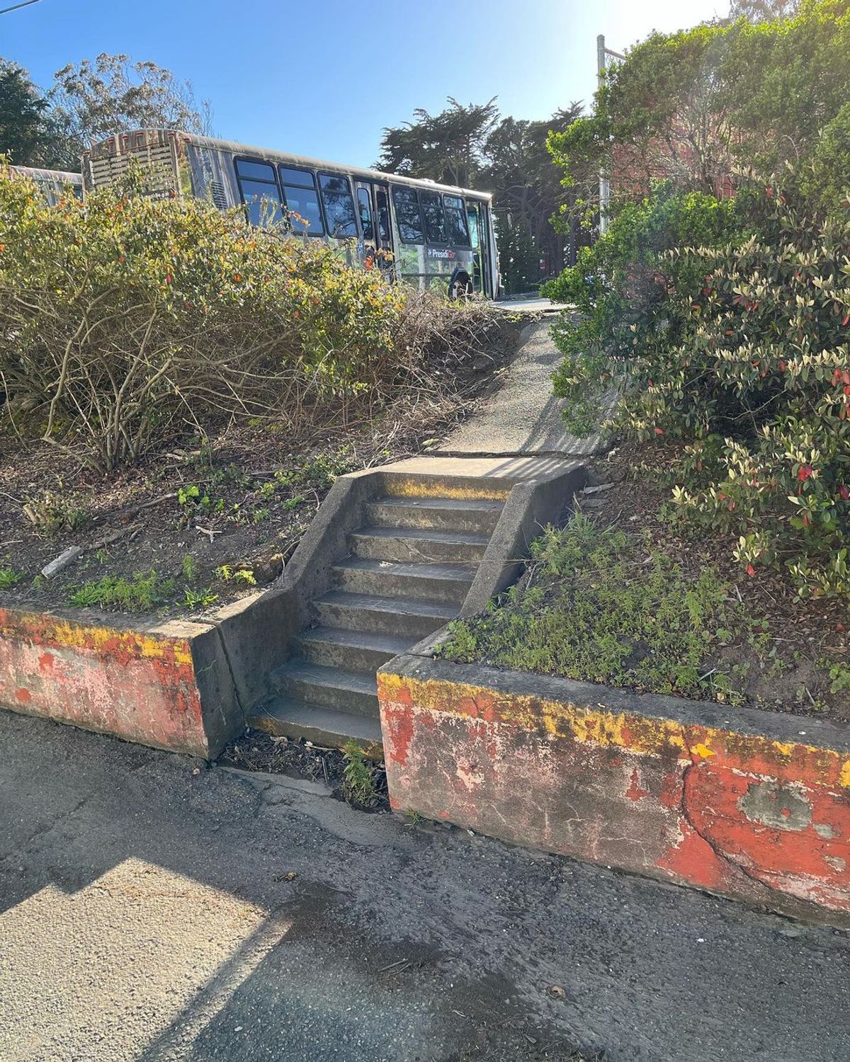 Image for skate spot Presidio - Bank Then 8 Stair