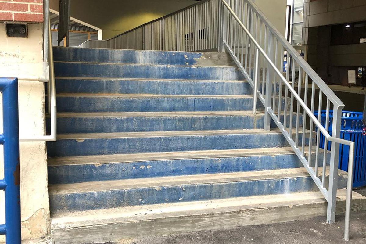 Image for skate spot GSU Blue 9 Stair