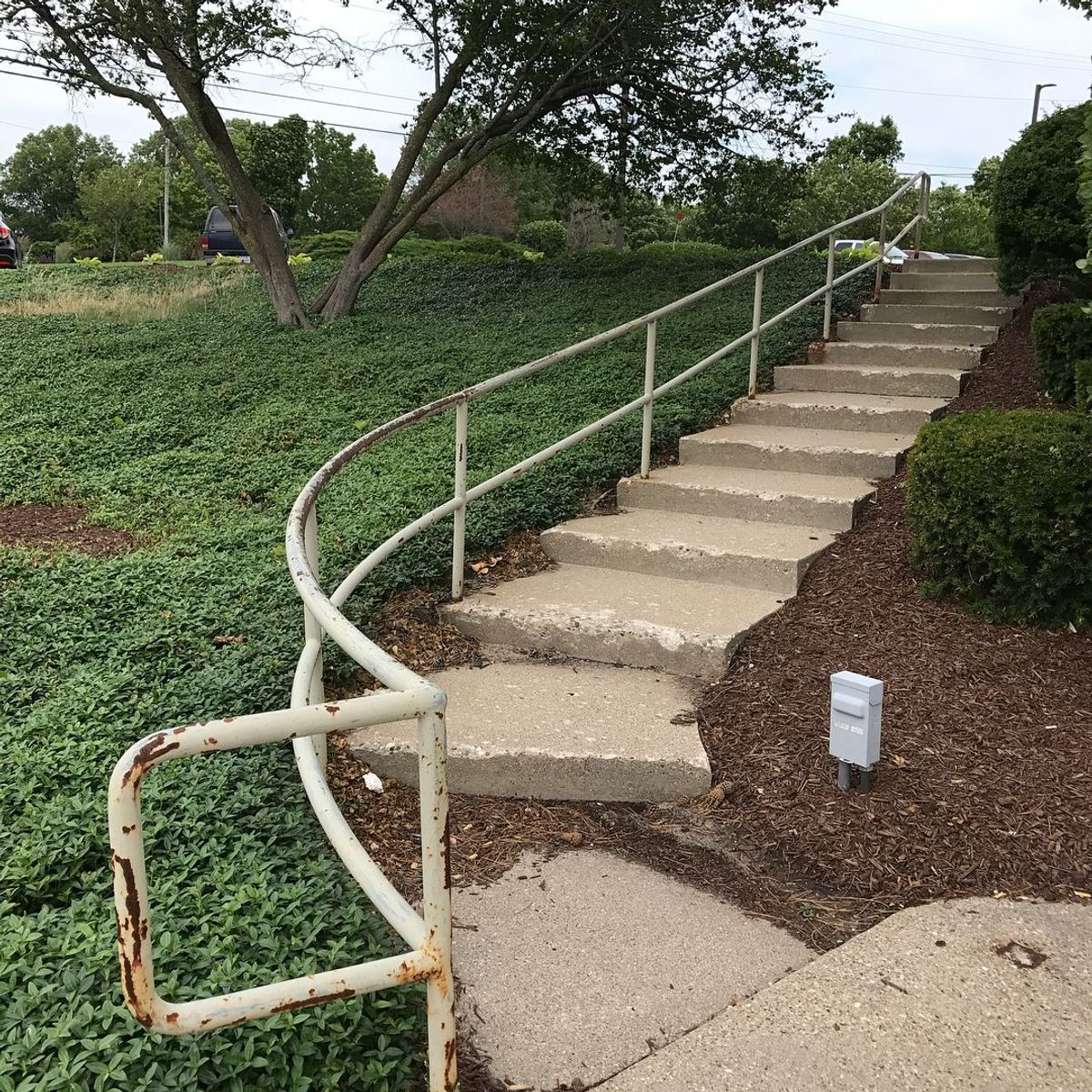 Image for skate spot Grand Rapids Commerce Center - Curve Rail