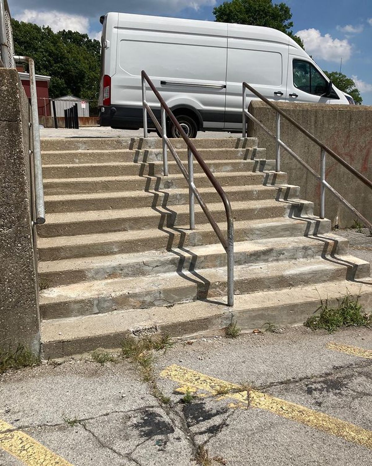 Image for skate spot Atara Girls High School 10 Stair Rail