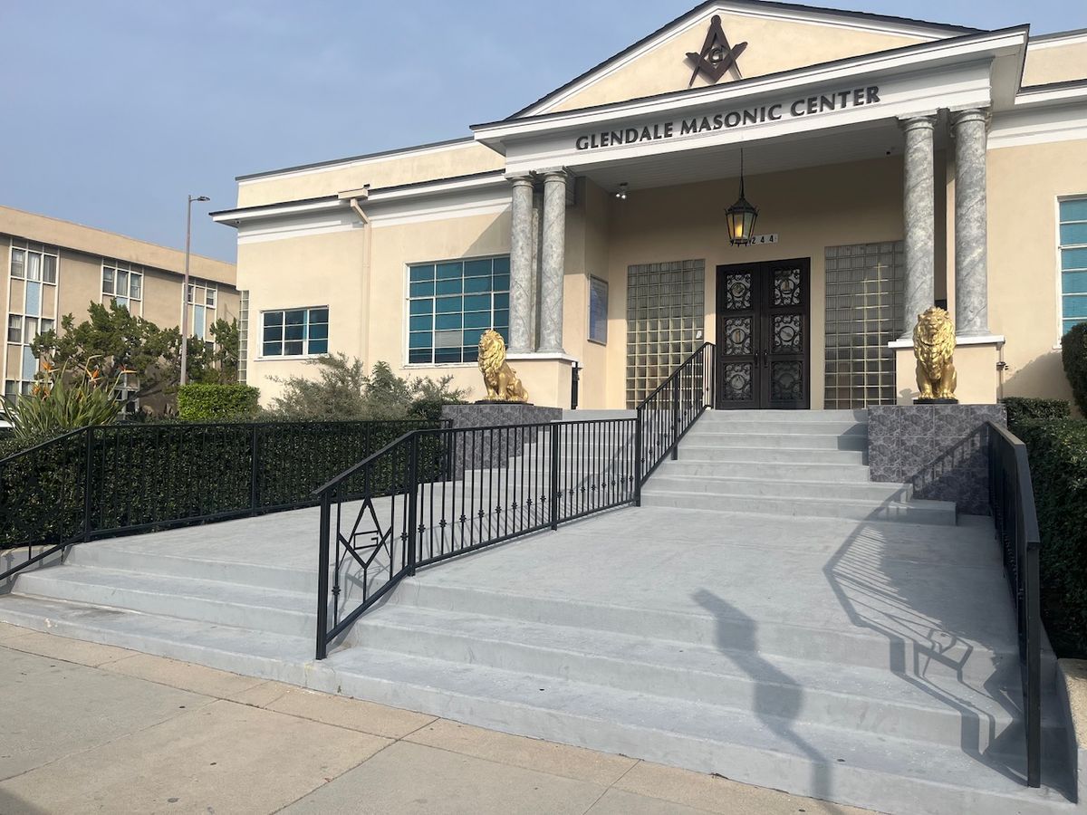 Image for skate spot Glendale Masonic Center - Double Set Rail