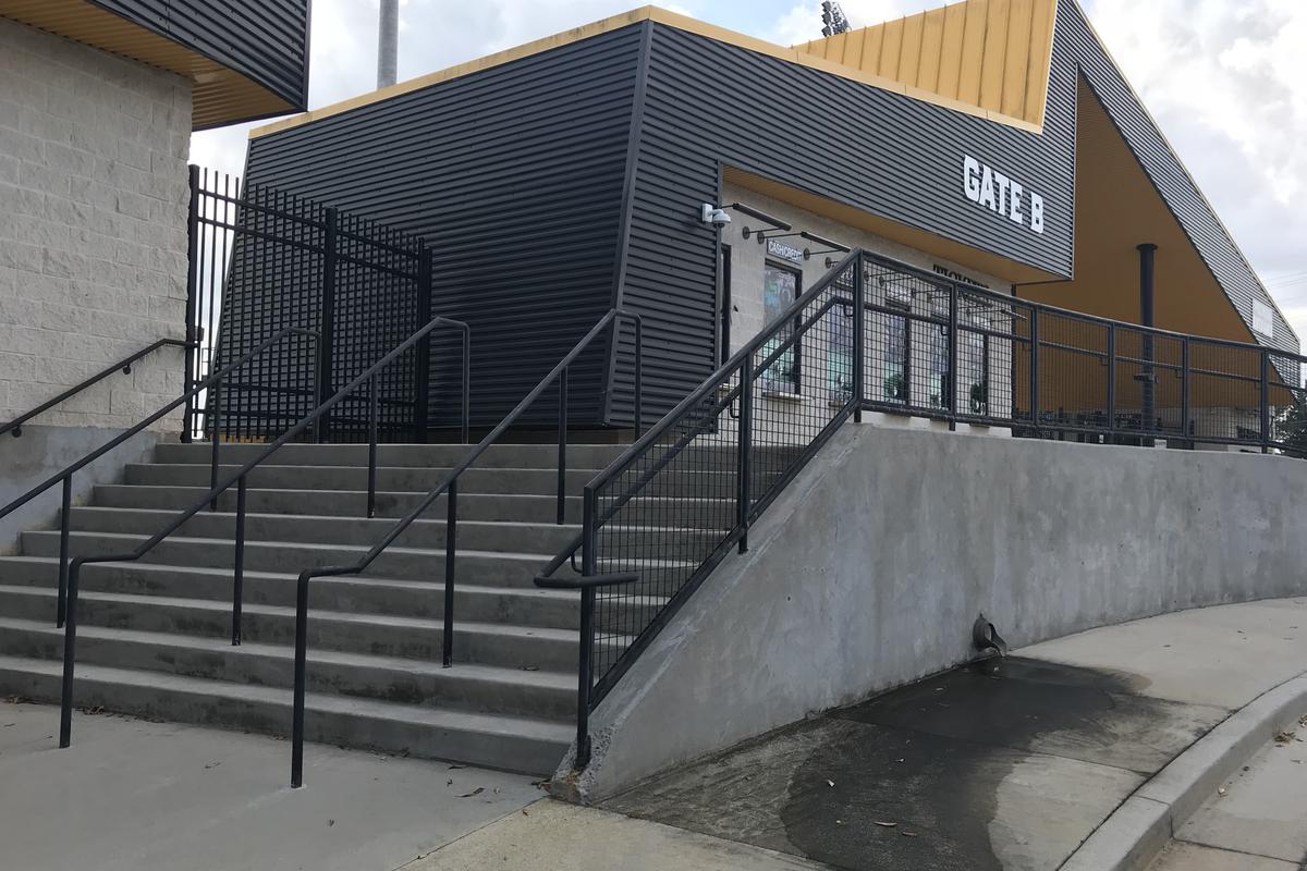 Image for skate spot KSU Stadium 9 Stair Rail