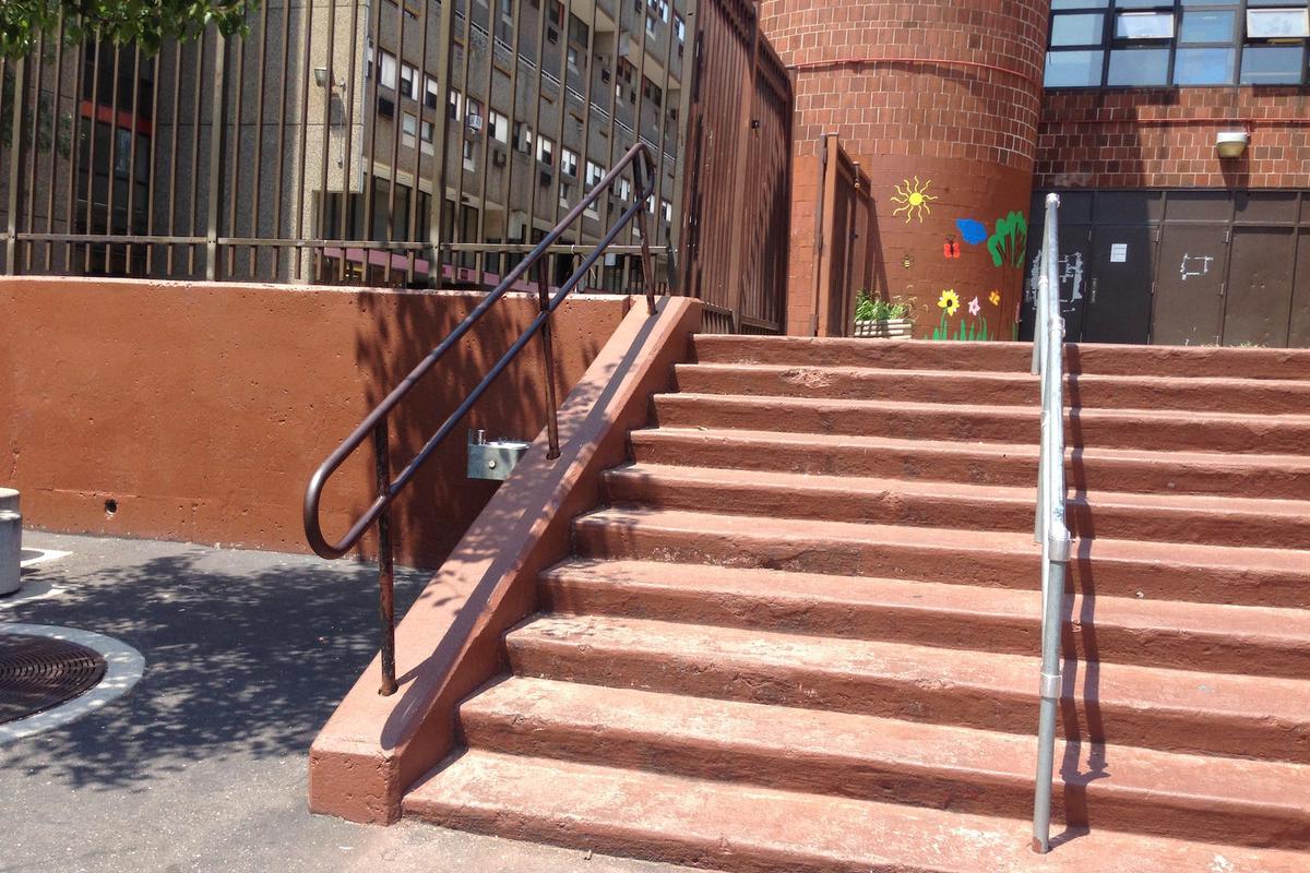 Image for skate spot Flatbush Park 10 Stair Rail