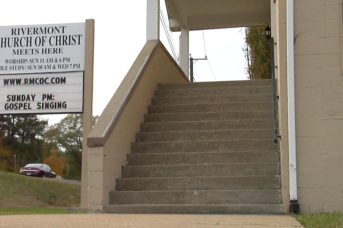 Image for skate spot Rivermont Church Of Christ 13 Stair Hubba