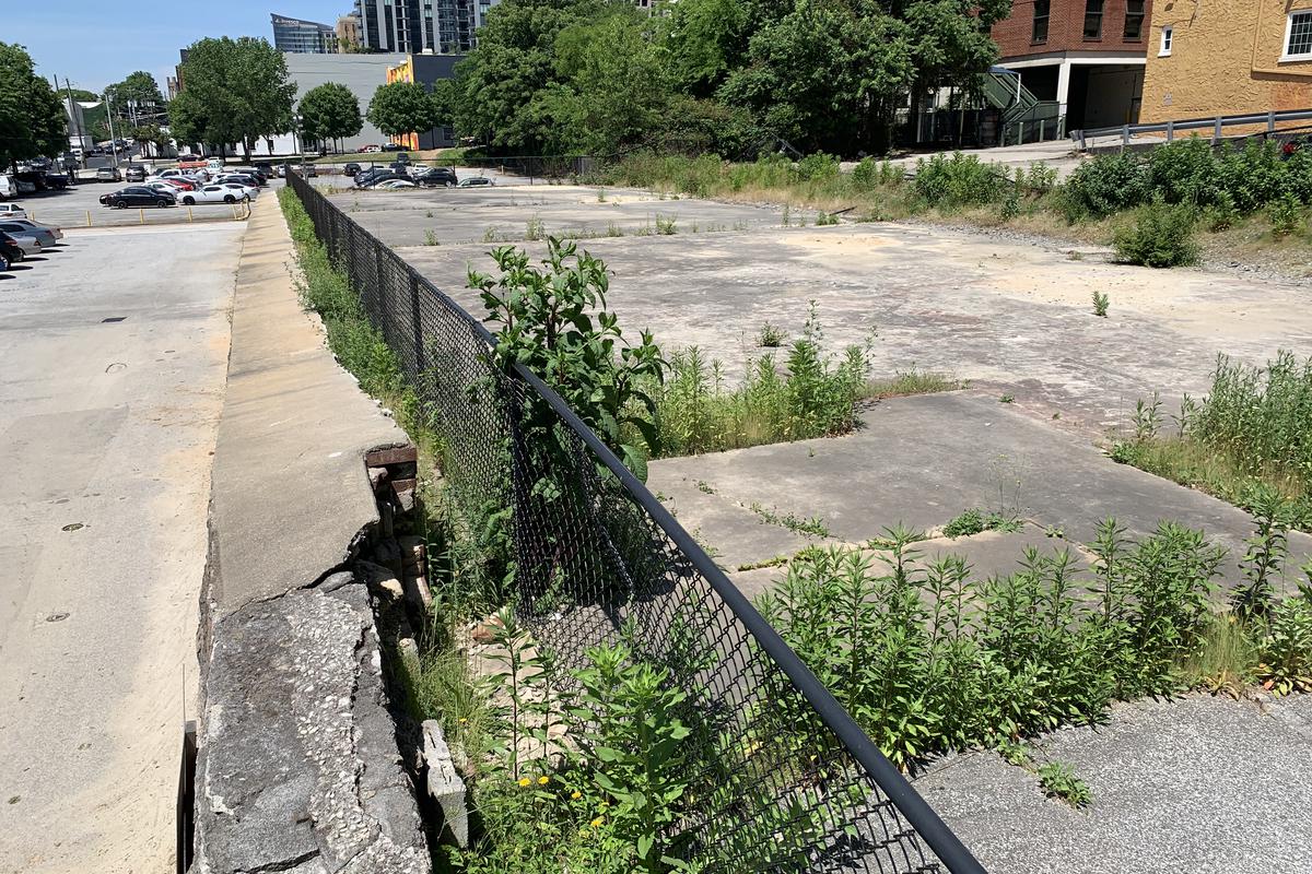 Image for skate spot Banked Gap Over Fence