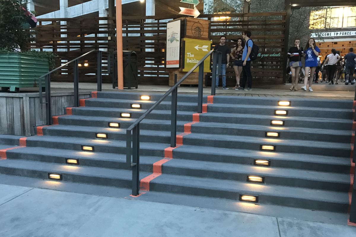 Image for skate spot Ponce City Market 8 Stair Rail