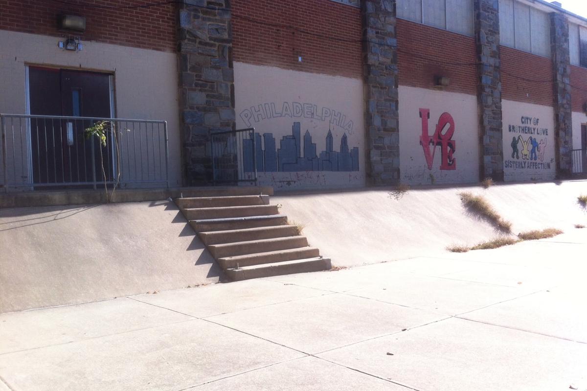 Image for skate spot Cobbs Creek Bank To Ledge