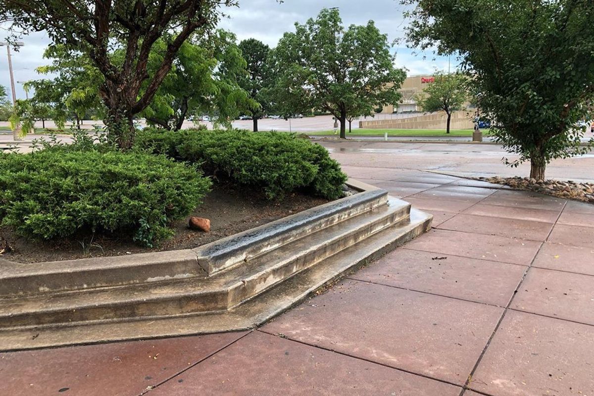 The Citadel Mall 3 Stair Ledge - FindSkateSpots