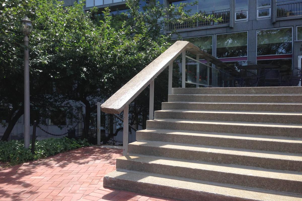 Image for skate spot Boston University 9 Stair Rail