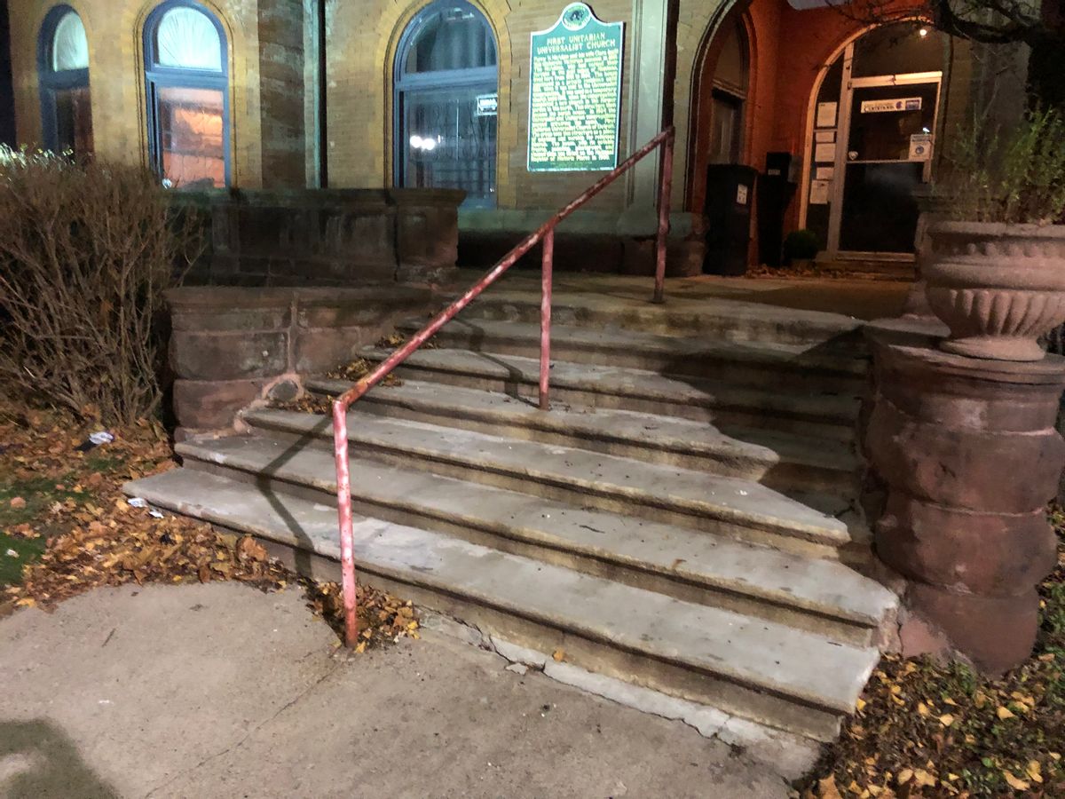 Image for skate spot First Unitarian 7 Stair