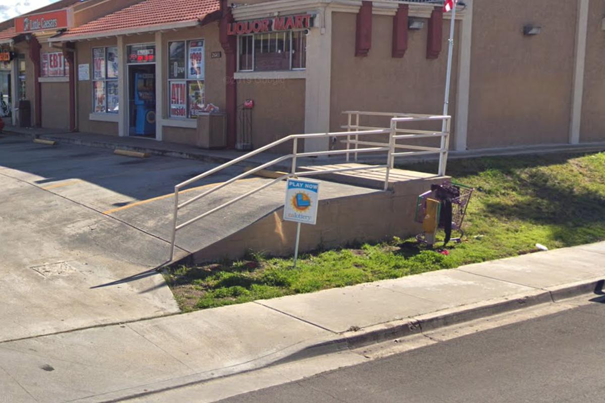 Image for skate spot Liquor Mart Bump Over Railing