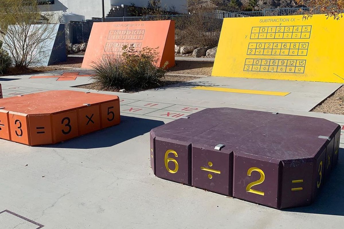 Image for skate spot Lone Mountain Park Manny Pads / Ledges