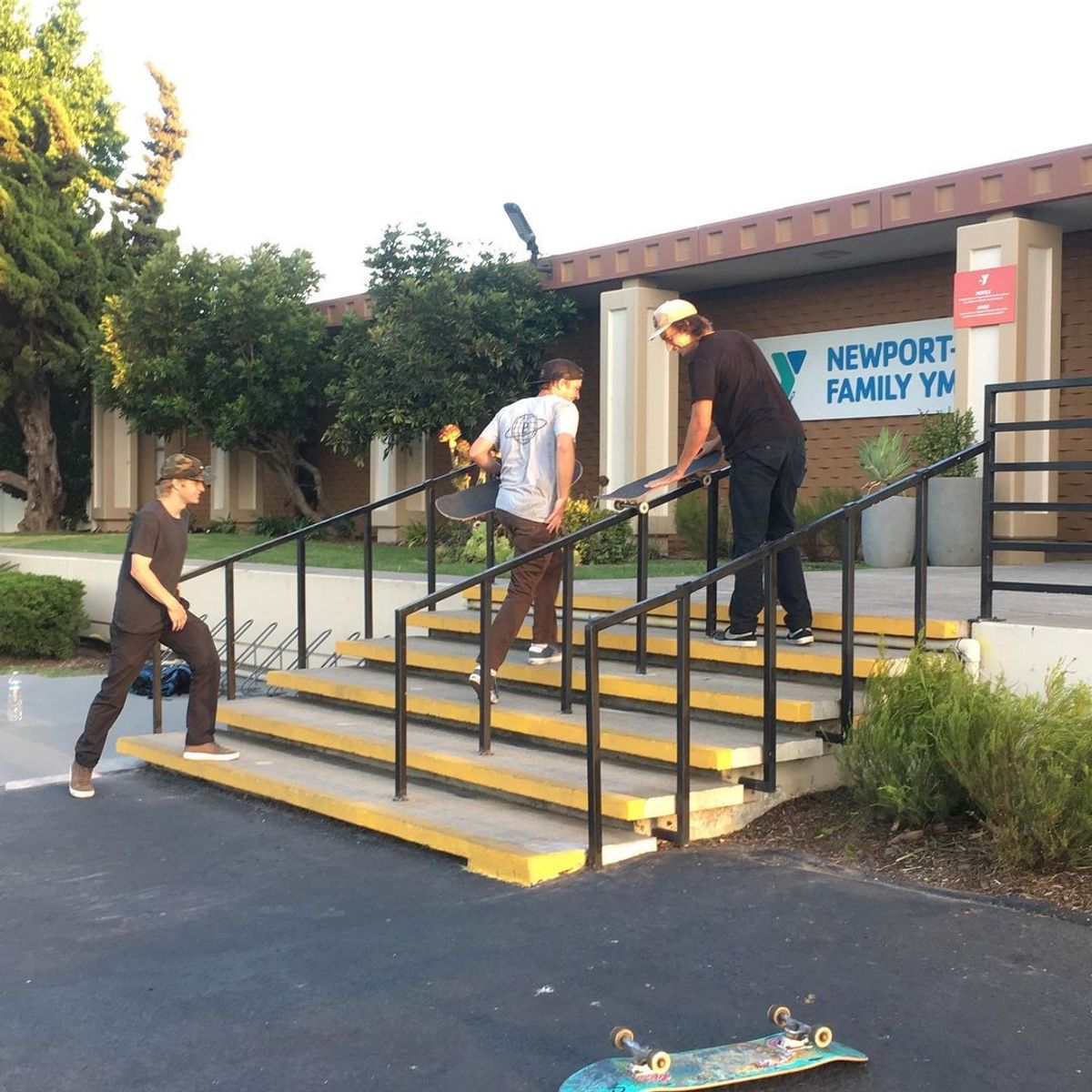 Image for skate spot YMCA - 6 Stair Rails