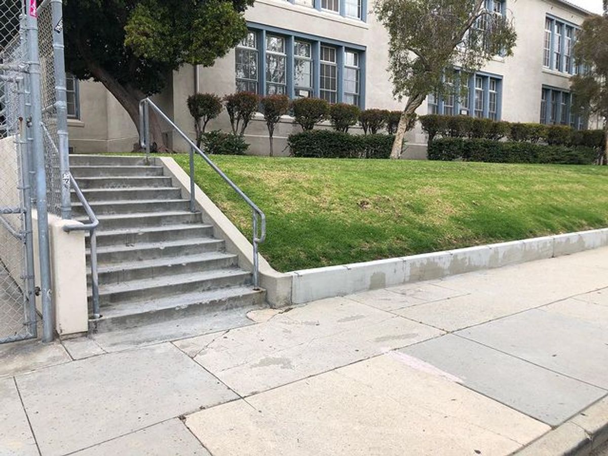 Image for skate spot Bandini Street Elementary 11 Stair Rail