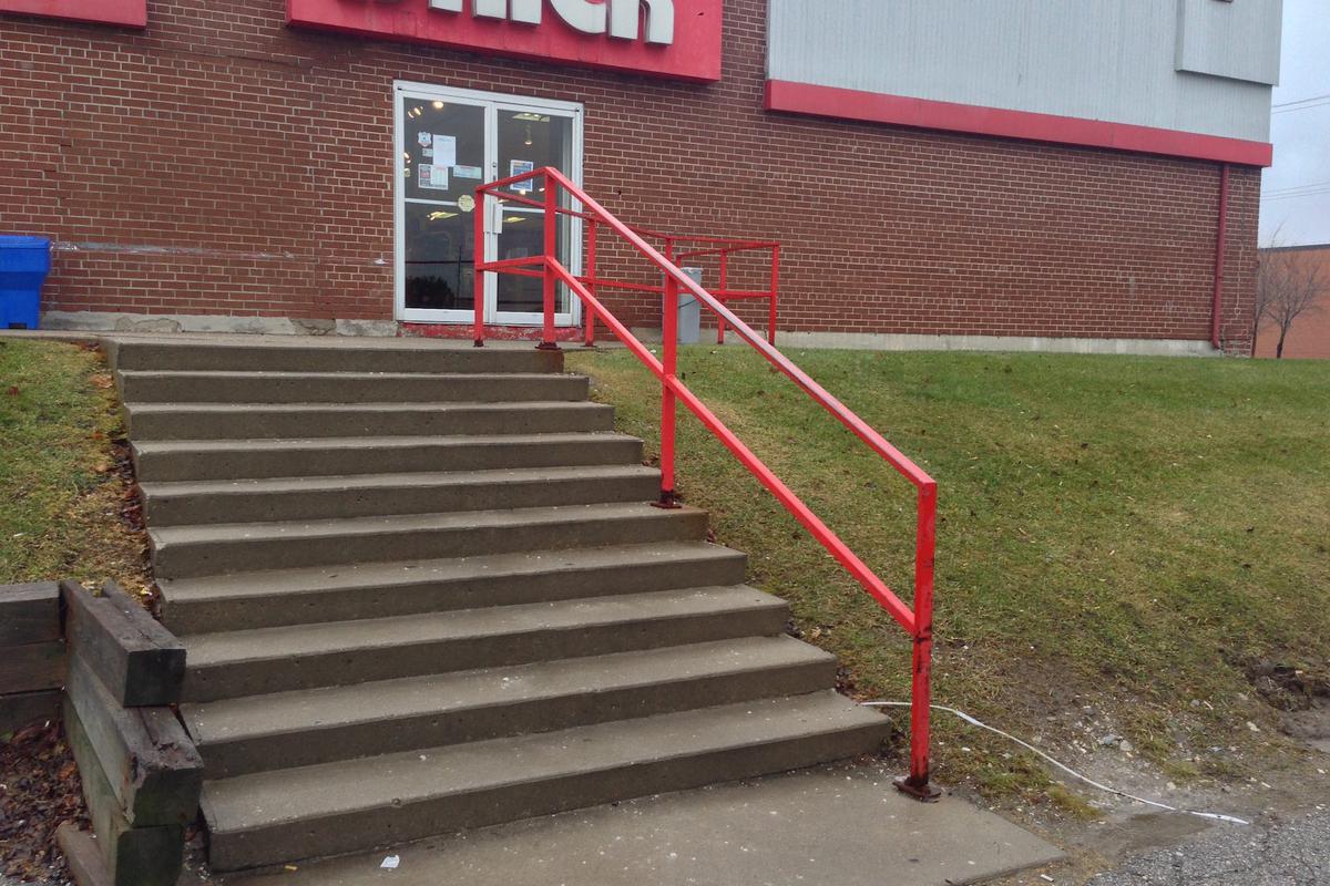 Image for skate spot The Brick 10 Stair Rail