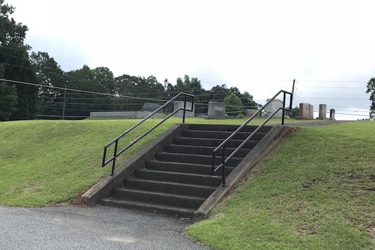 Image for skate spot Cemetery 10 Stair Rail