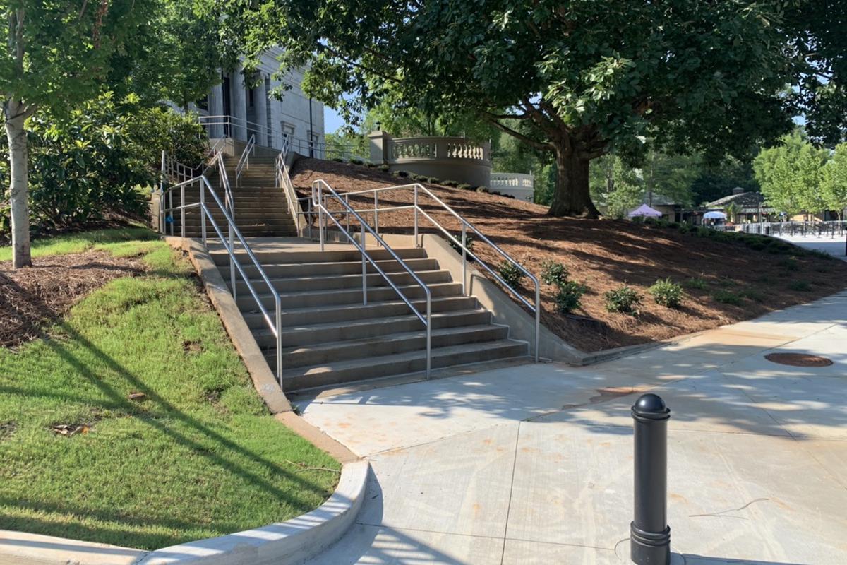 Image for skate spot Grant Park 8 - 9 - 12 Stair Rails