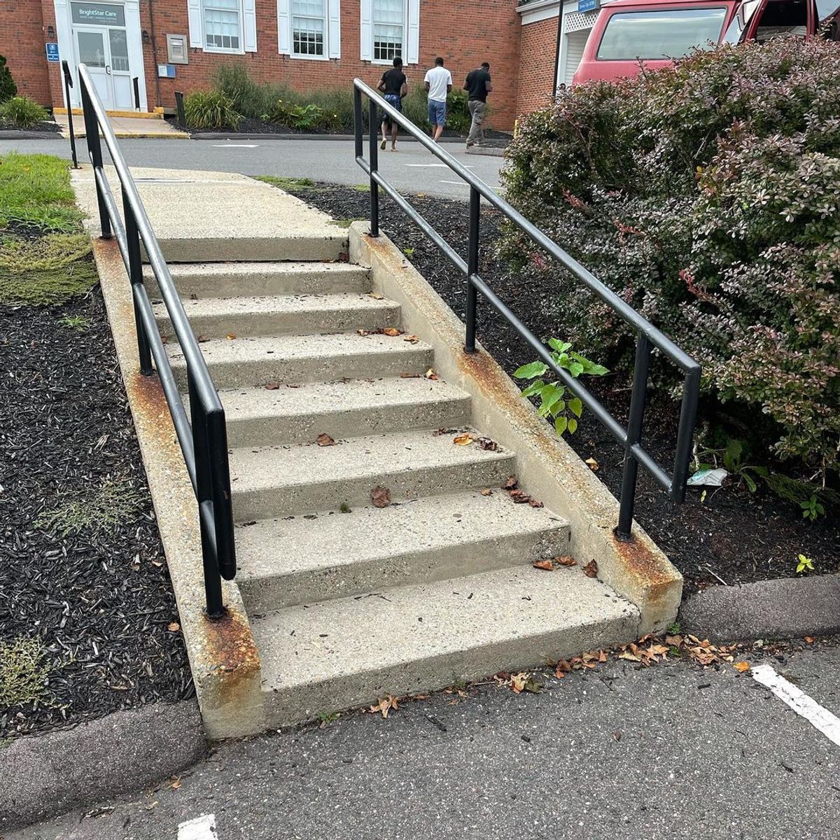 Image for skate spot Webster Bank - 8 Stair Rail