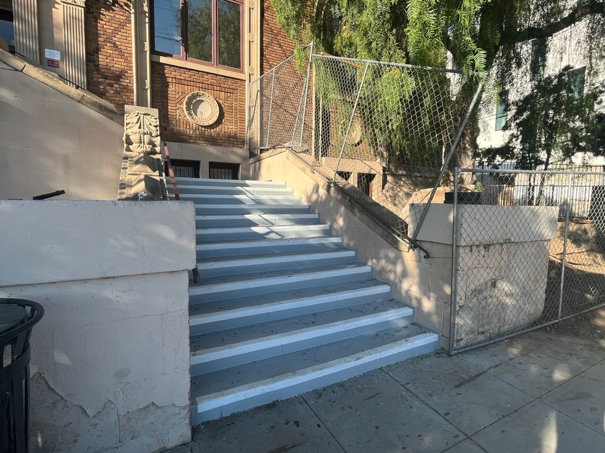 Image for skate spot Cahuenga Branch Library - 12 Stair Rails