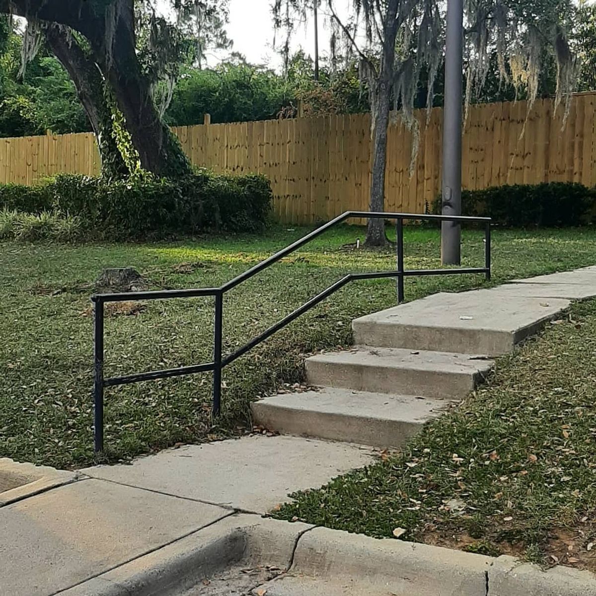 Image for skate spot The Pavilion 3 Stair Kink Rail