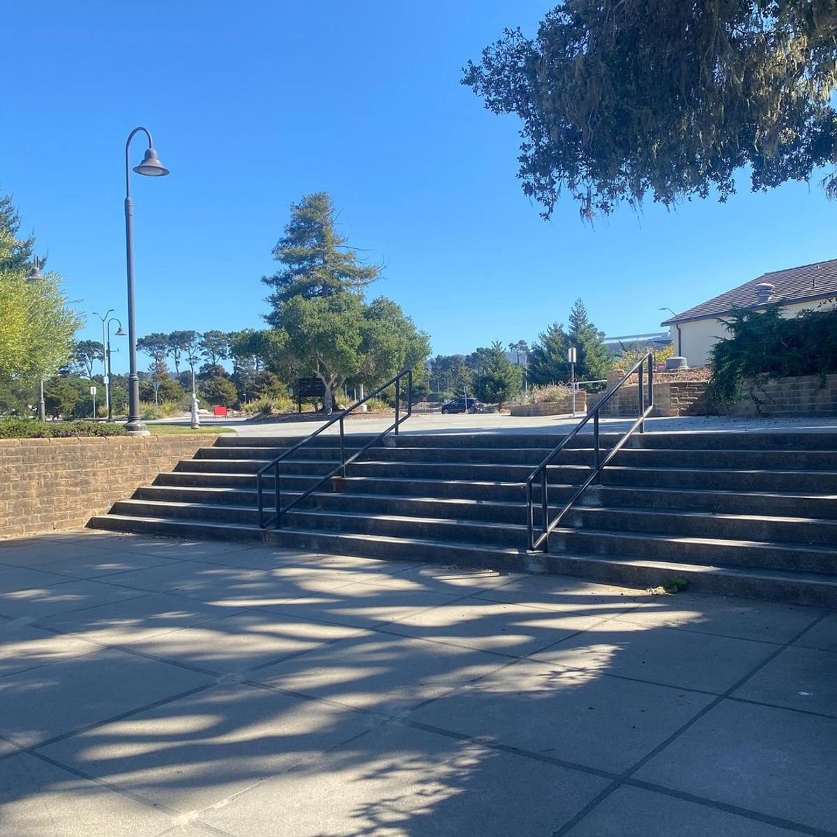 Image for skate spot Monterey Peninsula College - 7 Stair Rail