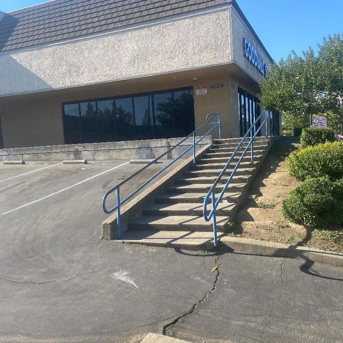 Image for skate spot Goodwill 13 Stair Rail