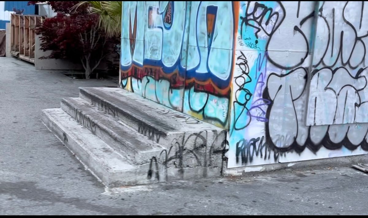 Image for skate spot Folsom Street Philly 3 Stair Ledge
