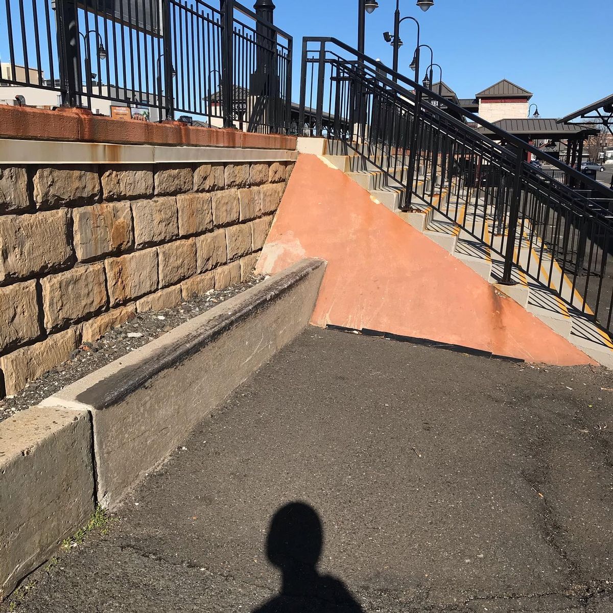 Image for skate spot Westfield Train Station - Ledge To Bank