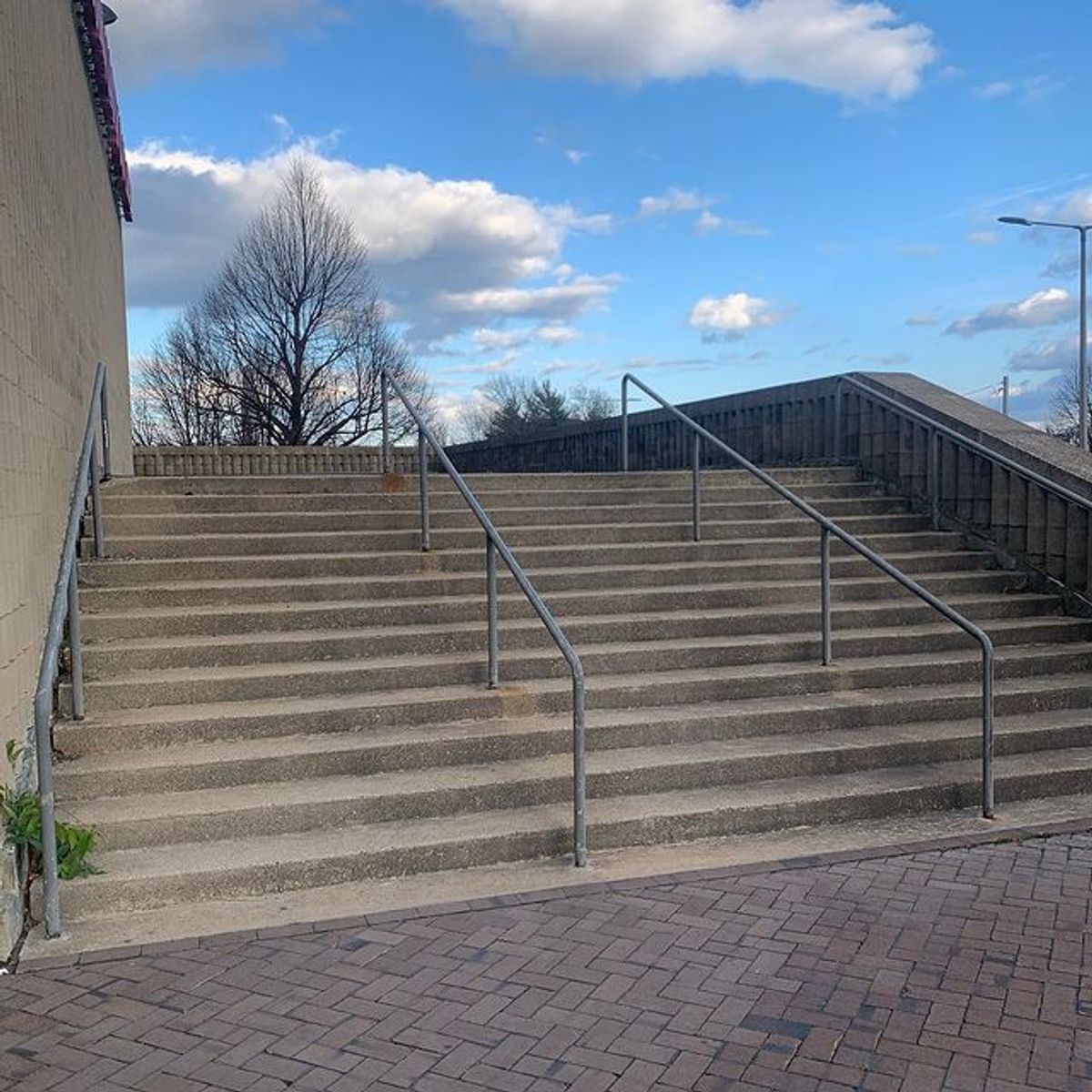 Image for skate spot Bunker Hill Community College 13 Stair Rail