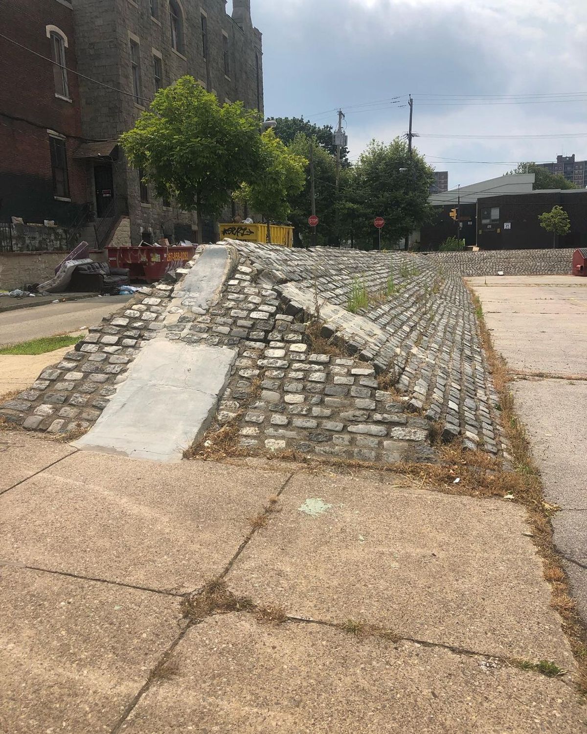 Image for skate spot Hartranft School Rock Banks