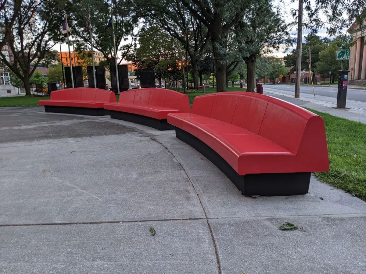 Image for skate spot Forman Park - Red Benches