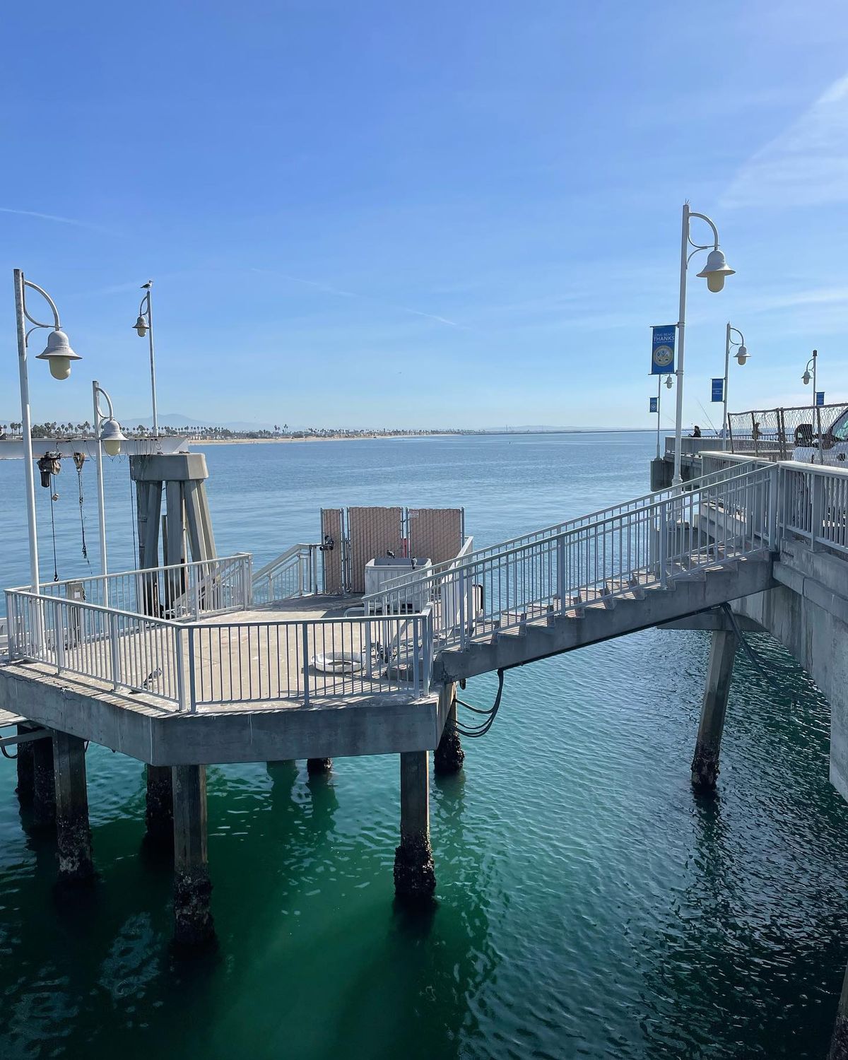 Image for skate spot Belmont Veterans Memorial Pier - 14 Stair Rail