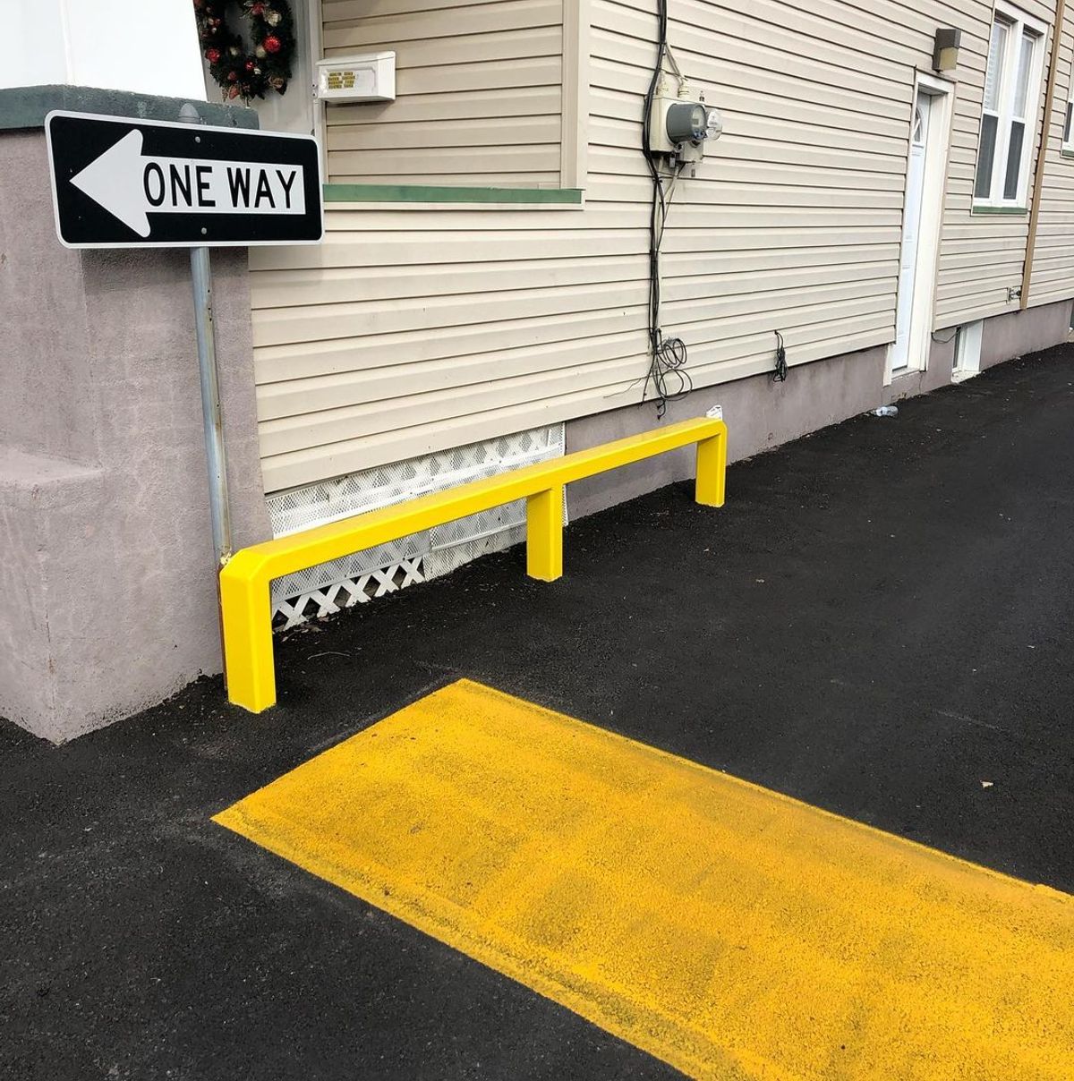 Image for skate spot Hot Grill - Yellow Flat Rails