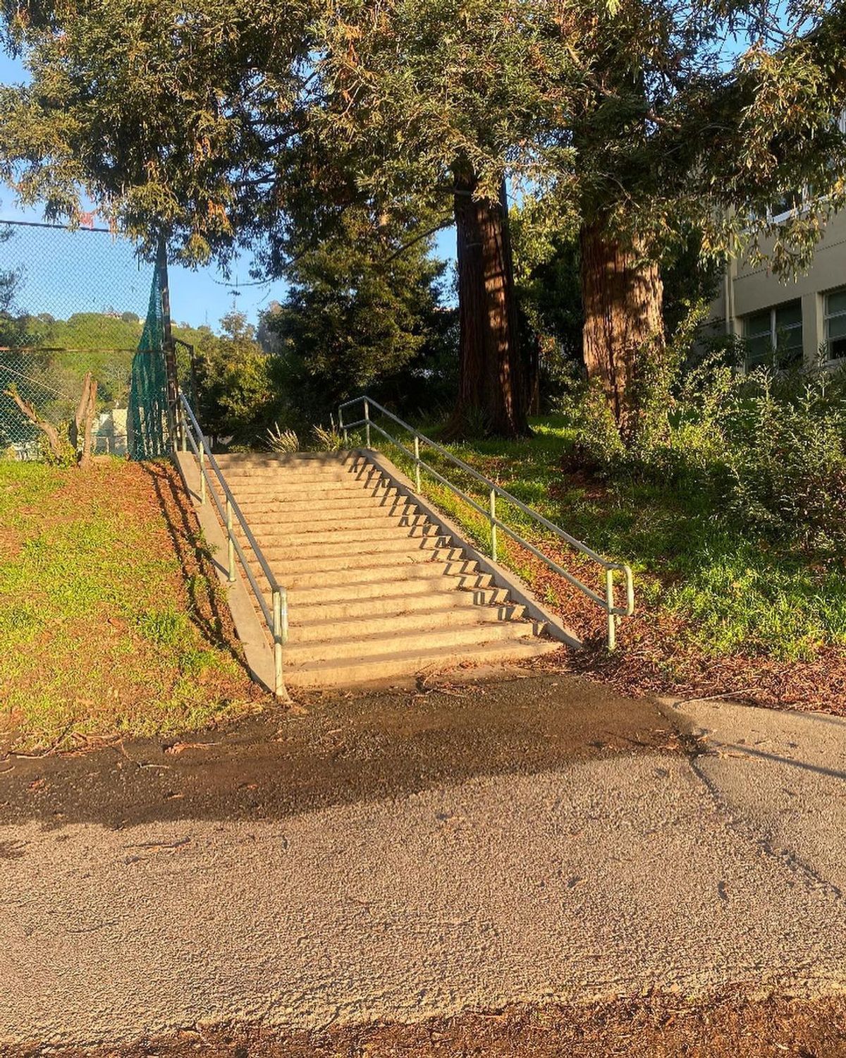 Image for skate spot Castro Park - 18 Stair Rail