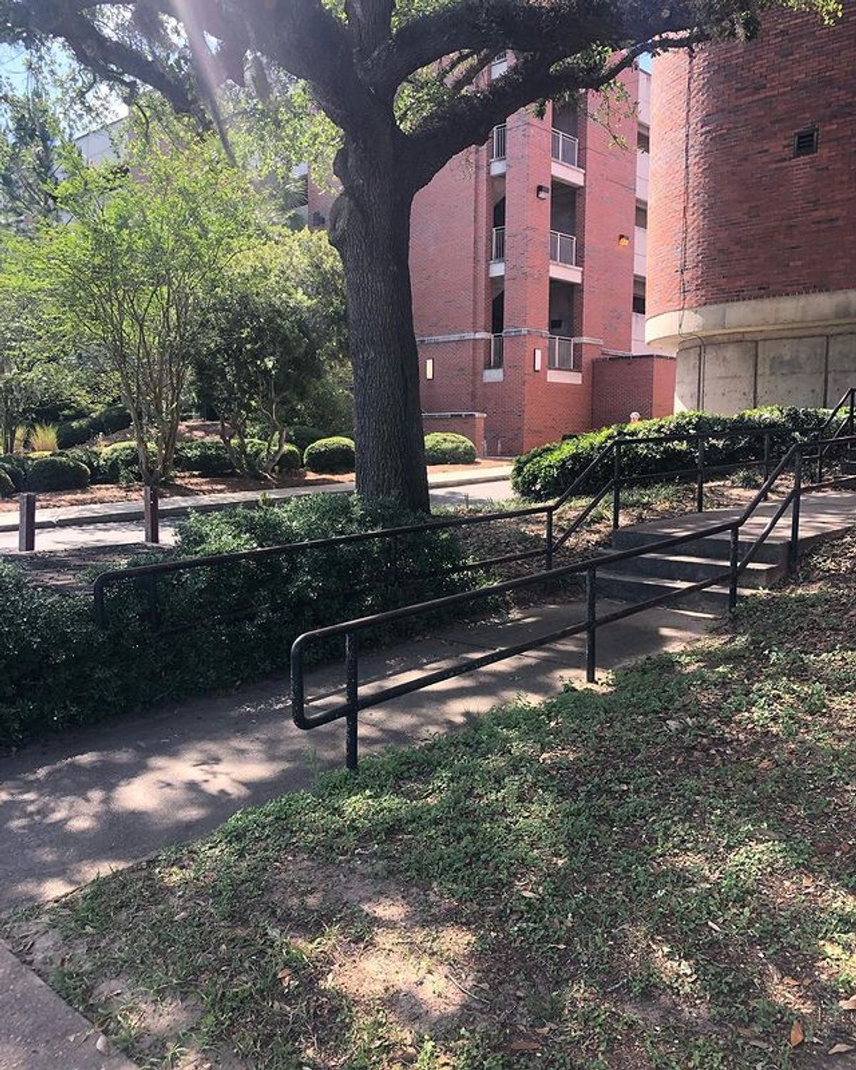 Image for skate spot FSU Art Museum 3 Stair Out Rail