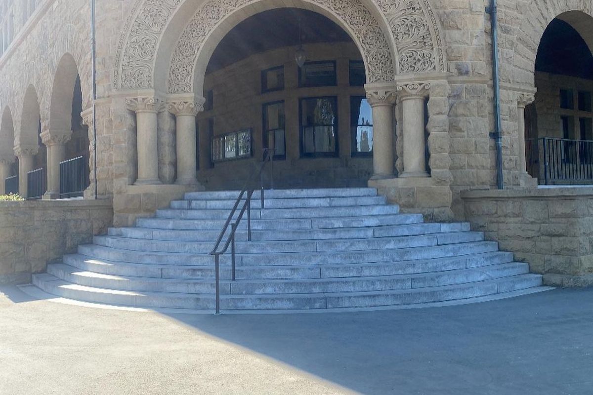 Image for skate spot Stanford University 9 / 10 Stair Gap Over Rails