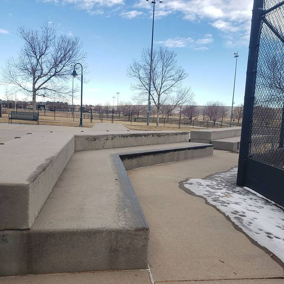 Image for skate spot Jackie Robinson Field Park Ledges