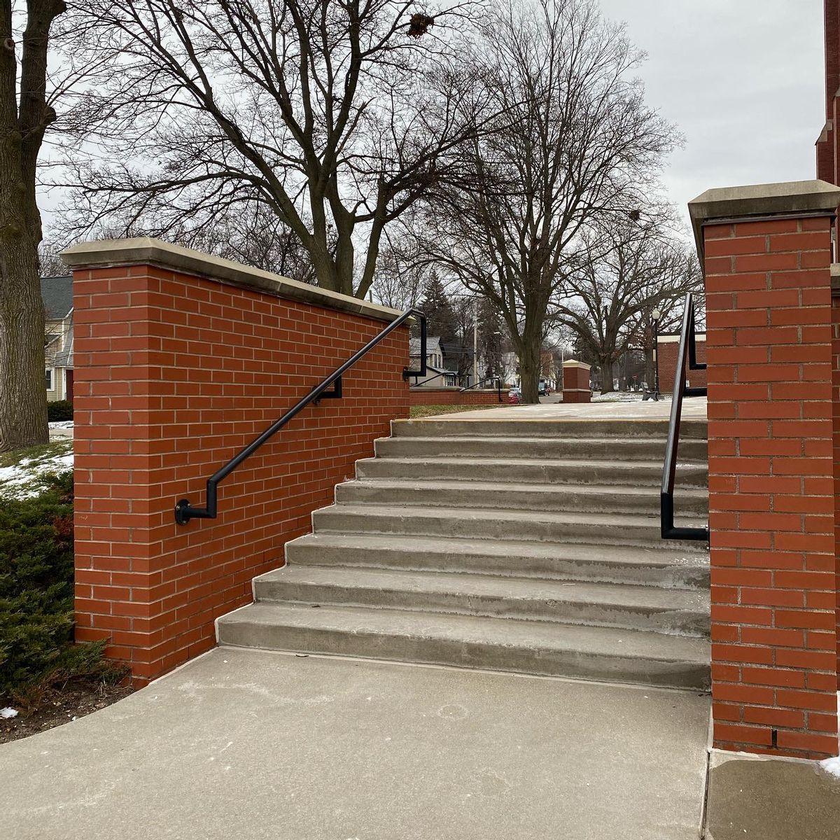 Image for skate spot St Alphonsus - 8 Stair Wall Rail