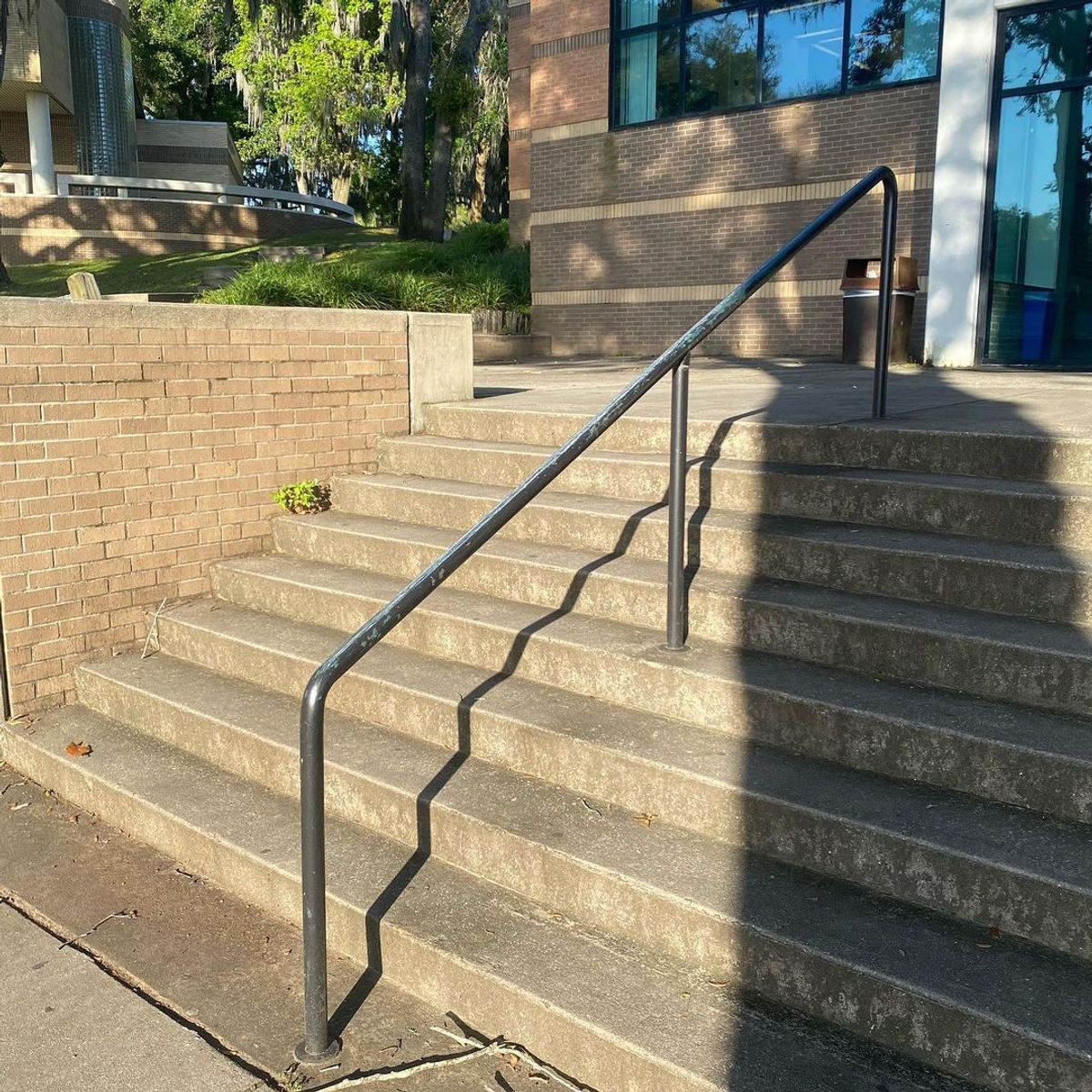 Image for skate spot Jacksonville University - 8 Stair Rail